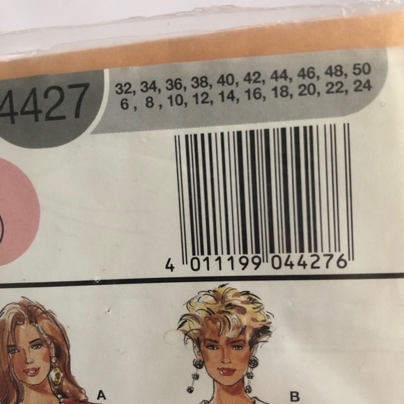 Burda Studio 4427 pattern size 6 -24. Nice sheath dress for the office - Picture 3 of 7